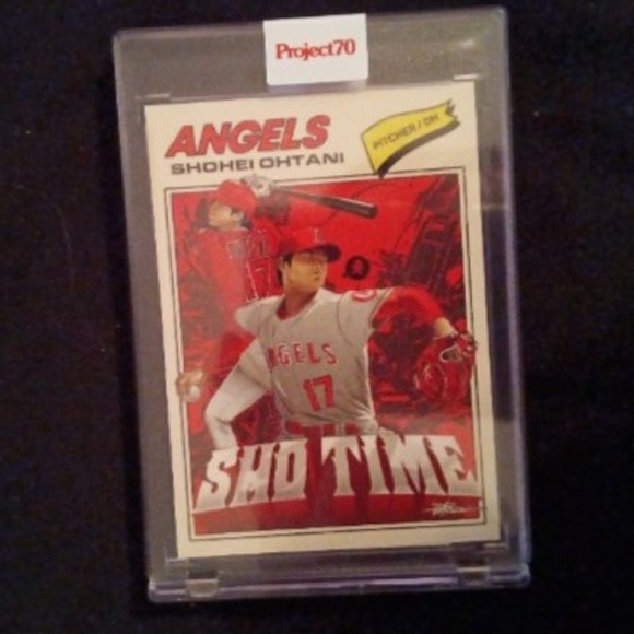 Topps Project 70 card #136. Shohei Ohtani by Quiccs. Only 4,256 produced! - Picture 5 of 7